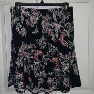 Ann Taylor floral skirt